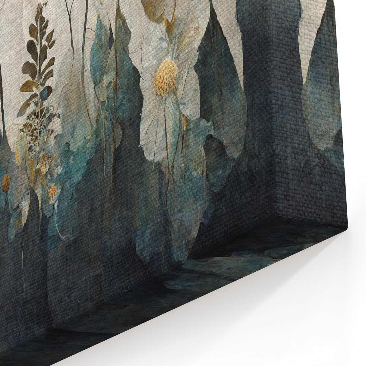 Elegant Botanical Living Room Wall Art – Nature Canvas Print