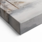 Golden Glow Winter Forest Wall Art – Snowy Landscape Canvas Print