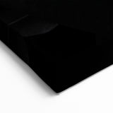 Black & White Rose Wall Art - Modern Monochrome Living Room Décor