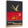 Vintage Wildlife Poster – Retro Save Our Wildlife Travel Art