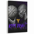 Urban Chic Pop Art Wall Art – Bold Black, Purple, and Yellow Canvas