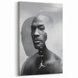 Modern Monochrome Pop Art Wall Art – Bold Black, White, Gray Canvas