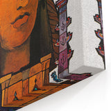 Vintage New York Travel Poster – Retro TWA Statue of Liberty Art
