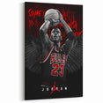 Fiery Passion Pop Art Wall Art – Bold Black, Red, and White Canvas
