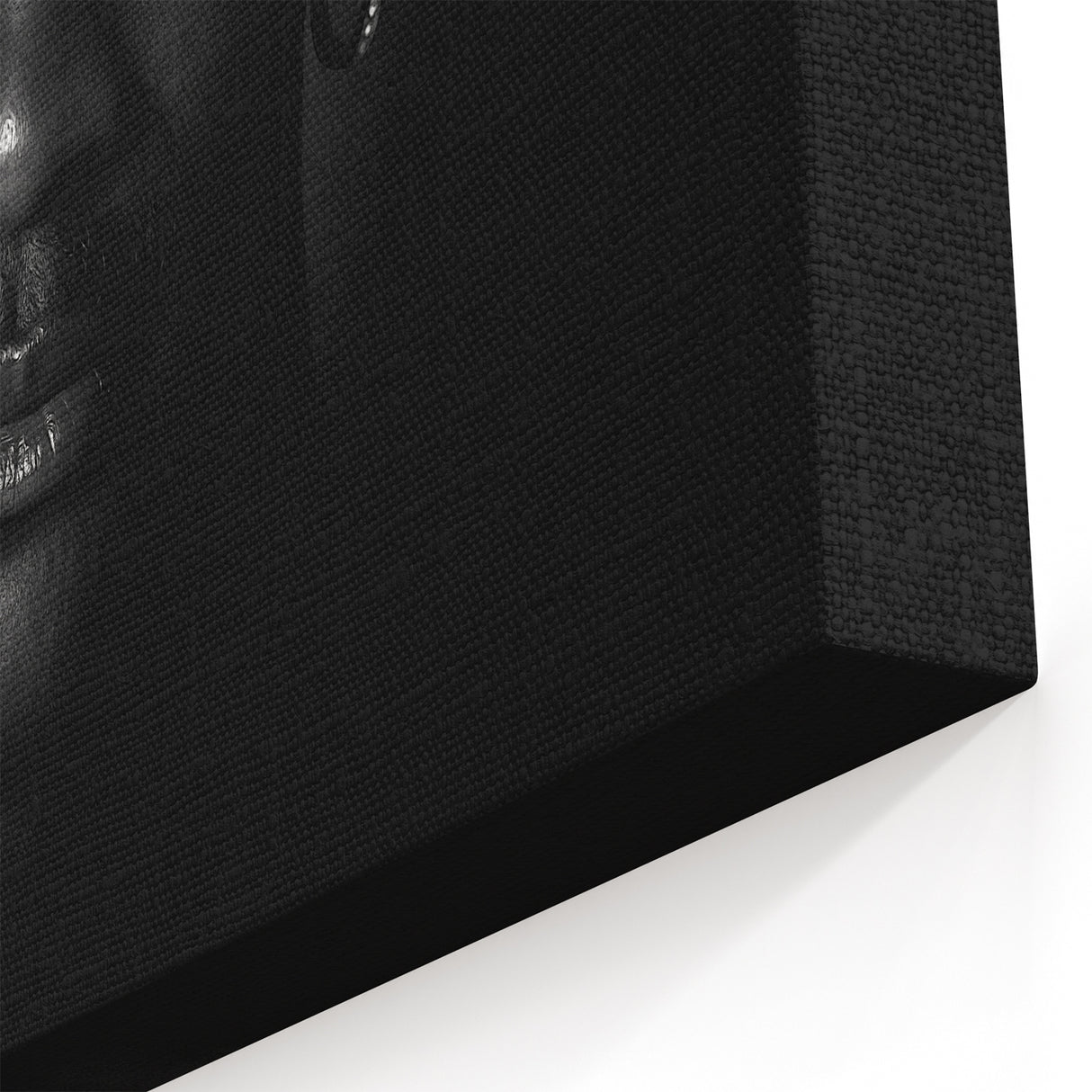 Modern Monochrome Pop Art Wall Art – Bold Black and White Canvas