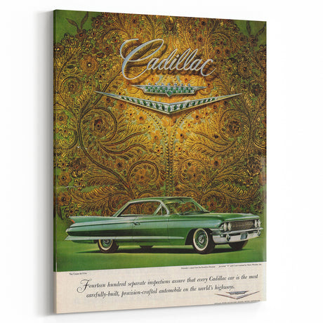 Retro Cadillac Coupe de Ville Poster Art - Vintage Prints for Decor