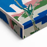 Vintage Bermuda Travel Poster – Retro Oleander Time Wall Art