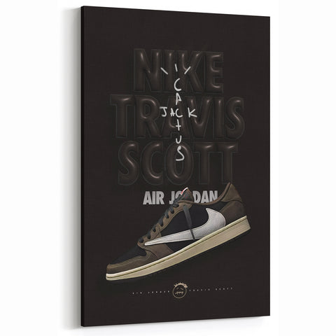Nike x Travis Scott Cactus Jack Air Jordan Pop Art Wall Art