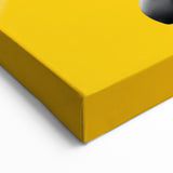 Unique Pop Art Wall Art – Vibrant KAWS-Inspired Figure on Yellow Background