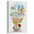 London Dream Watercolor Print - Children's Wall Decor