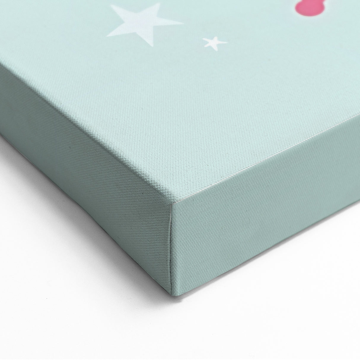 Pink Flamingo Illustration - Personalized Kids Room Art