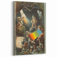 Vintage Travel Poster – Retro Fantasy Adventure Art Print