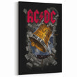 AC/DC Hell's Bell Retro Wall Art – Vintage Rock Poster Print