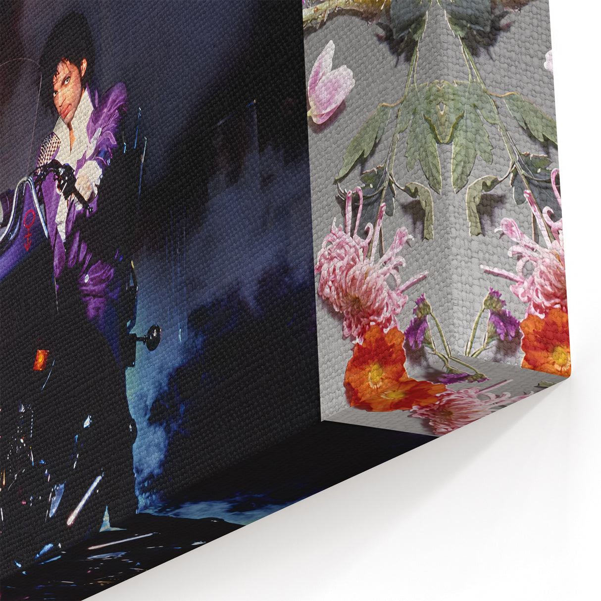 Retro Wall Art - Purple Rain Vintage Prints