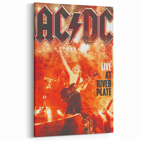 AC/DC Live at River Plate Poster - Rock Concert Wall Art