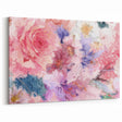 Romantic Floral Elegance - Modern Living Room Canvas Wall Art