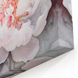Soft Bloom Elegance - Modern Living Room Canvas Wall Art