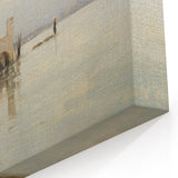 Vintage Landscape Art - Historic Scenery with Reflections