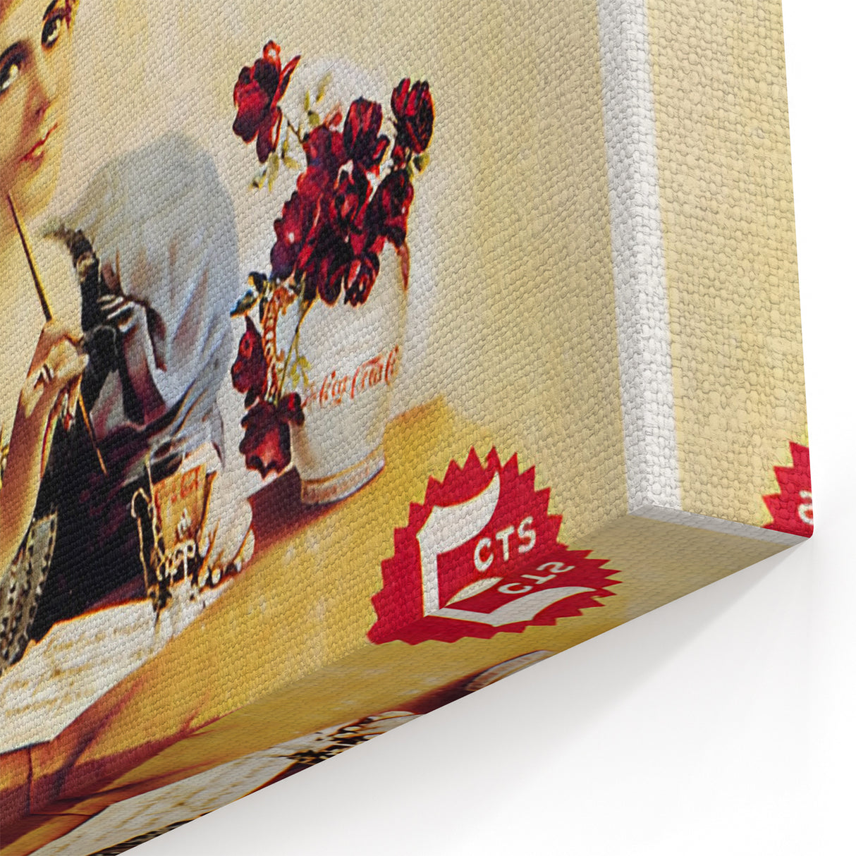 Retro Coca-Cola Wall Art – Vintage Mid-Century Modern Poster Print