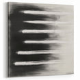Modern Abstract Wall Art - Black & White Minimalist Canvas