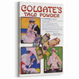 Vintage Colgate Talc Powder Poster - Classic Retro Ad Art