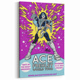 Ace Frehley Retro Poster – Vintage Rock Wall Art Print