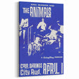 The Animals Retro Poster – Vintage Concert Wall Art Print
