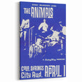 The Animals Retro Poster – Vintage Concert Wall Art Print