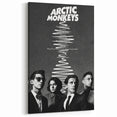 Arctic Monkeys Retro Poster – Vintage Black & White Wall Art