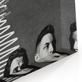 Arctic Monkeys Retro Poster – Vintage Black & White Wall Art
