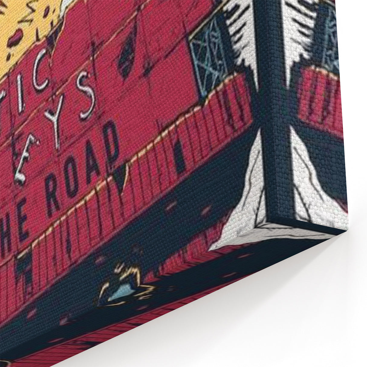Arctic Monkeys One for the Road Poster – Retro Rock Wall Art