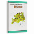 Classroom Educational Posters – Australia Map Learning Print