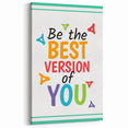 ABC Alphabet Canvas Art - Motivational Kids Wall Decor