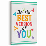 ABC Alphabet Canvas Art - Motivational Kids Wall Decor
