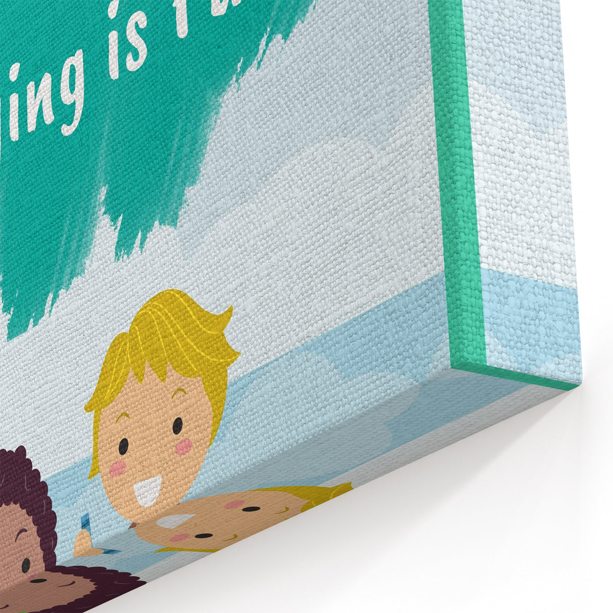 Kids Educational Wall Art - Creative Learning Playtime Poster