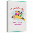 STEM Learning Wall Art - Inspiring Knowledge Poster for Kids