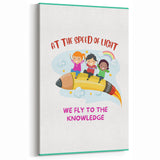 STEM Learning Wall Art - Inspiring Knowledge Poster for Kids