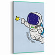 STEM Learning Wall Art - Dream Big Space Astronaut Print