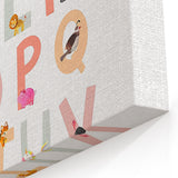 ABC Alphabet Kids Educational Wall Art - Learning Poster for Classrooms