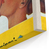 Retro Gillette Shaving Poster - Vintage Bathroom Wall Art Print