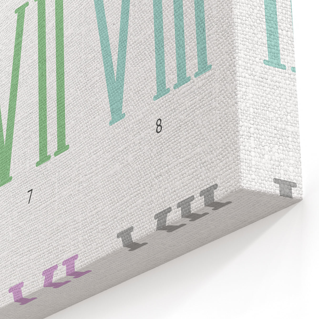 Roman Numerals Kids Educational Wall Art - Learning Poster for Classrooms