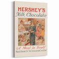 Vintage Hershey's Milk Chocolate Retro Wall Art