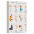 Ancient Greek Gods Educational Wall Art - Kids' Learning Poster