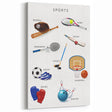 Sports Educational Wall Art - Kids' Learning Poster