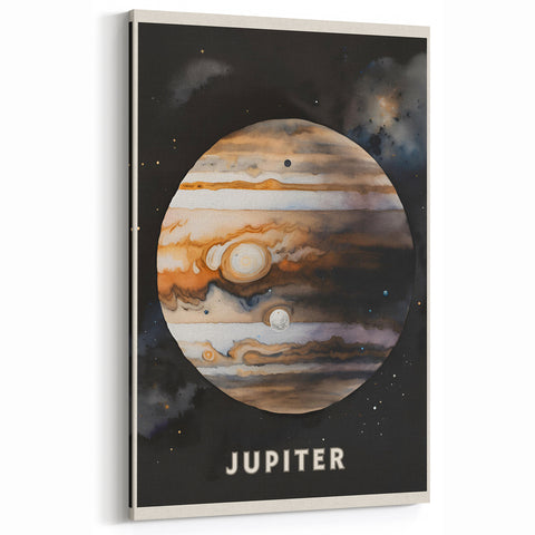 STEM Learning Wall Art - Jupiter Planet Educational Print