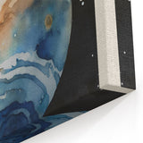 Numbers and Shapes Wall Art - Neptune Planet Space Poster