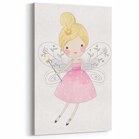 Magical Fairy Princess Wall Art - Girls Room & Nursery Decor