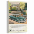 Vintage Lincoln Cosmopolitan Ad | Classic Luxury Car Art Print