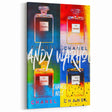 Pop Art Chanel No. 5 Wall Art - Andy Warhol Inspired Canvas Print