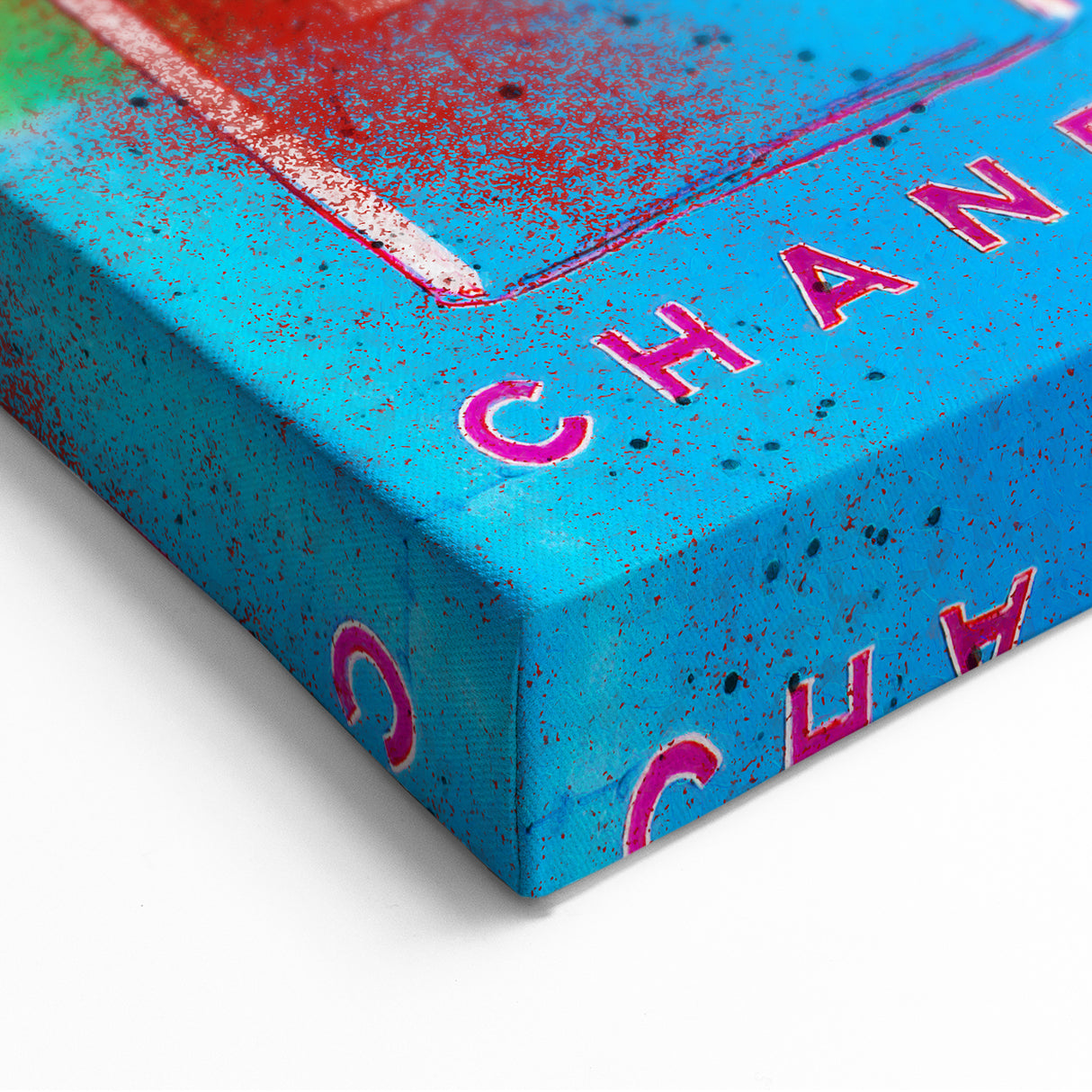 Pop Art Chanel No. 5 Wall Art - Andy Warhol Inspired Canvas Print
